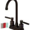 Kingston Brass KB8495DKL Kaiser Bar Faucet, Oil Rubbed Bronze