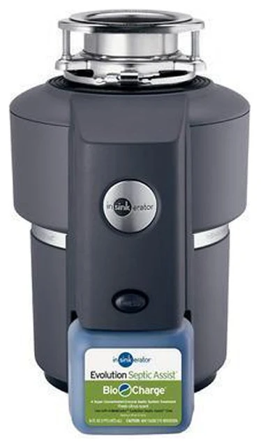 Insinkerator Septic Assist Evolution 3/4 Hp Garbage Disposer, Less Cord 3 Insinkerator Septic Assist Evolution 3/4 Hp Garbage Disposer, Less Cord