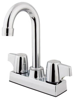 GKB460 Water Saving Franklin Centerset Bar Faucet, Chrome
