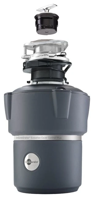 InSinkErator Evolution Cover Control Plus Garbage Disposal Batch Feed, 3/4 HP 3 InSinkErator Evolution Cover Control Plus Garbage Disposal Batch Feed, 3/4 HP