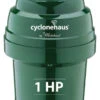 Whitehaus Kitchen Garbage Disposal With Polished Chrome Finish WH007-C