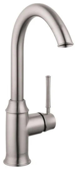 Hansgrohe Talis C Bar Faucet, 1.5 Gpm Steel Optic