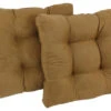 19" Squared Microsuede Tufted Dining Chair Cushion, Set Of 2, Camel 1 19" Squared Microsuede Tufted Dining Chair Cushion, Set Of 2, Camel -Whole House Kitchenware home design 223