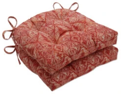 Nesco Sunset Reversible Chair Pad Set Of 2