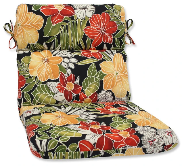 Clemens Noir Rounded Corners Chair Cushion 3 Clemens Noir Rounded Corners Chair Cushion