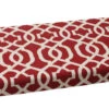 New Geo Red Bench Cushion -Whole House Kitchenware home design 255