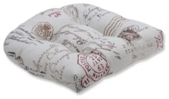 French Postale Wicker Seat Cushion