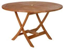 Teak Round Table