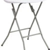 Flash Furniture 24" Round Granite White Plastic Folding Table -Whole House Kitchenware home design 272