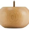 Hardware Resources BF30 Unfinished Solid Wood Smooth Round Bun - Natural Maple 1 Hardware Resources BF30 Unfinished Solid Wood Smooth Round Bun - Natural Maple -Whole House Kitchenware home design 280