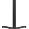 Flash 30'' X 30'' Restaurant Table X-Base With 3'' Dia. Table Height Column