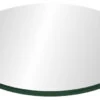 39" Round Glass Top 3/8" Thick With Flat Polish Edge