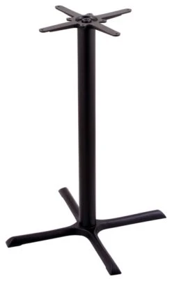 Holland Bar Stool 211 Cast Iron Table H Base, 22"X22", X-Style Foot