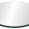 12" Tempered Glass Round Glass Table Top, 3/8" Thickness, Flat Polish Edge -Whole House Kitchenware home design 308