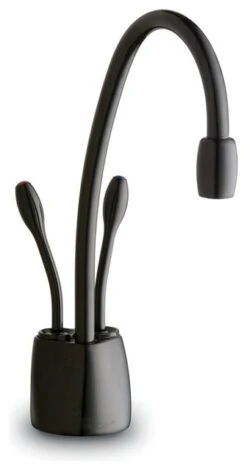 InSinkErator Indulge Contemporary Hot/Cool Faucet, Matte Black