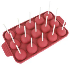Freshware 15-Cavity Silicone Cake Pop Mold