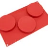 Freshware 3-Cavity Silicone Disc Cake Mold 2 Freshware 3-Cavity Silicone Disc Cake Mold -Whole House Kitchenware home design 341