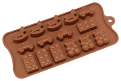 Freshware 15-Cavity Silicone Toy Shapes Mold