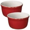 Emile Henry Ramekins, Set Of 2, Rouge -Whole House Kitchenware home design 360