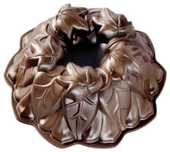 Nordic Ware 10.5 Inch Harvest Leaves Bundt Pan