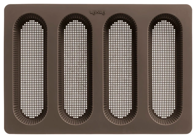 Mini Baguette Bread Perforated 3 Mini Baguette Bread Perforated