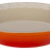 Le Creuset 9" Heritage Pie Dish, Flame -Whole House Kitchenware home design 431