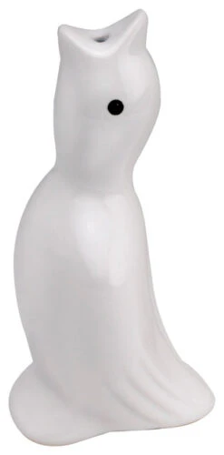 HIC Harold Import Co White Porcelain Baking Pie Bird