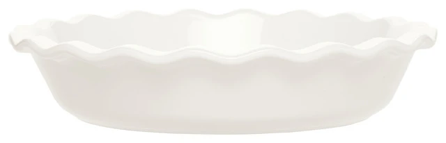 Emile Henry Nougat Ceramic 9 Inch Pie Dish 3 Emile Henry Nougat Ceramic 9 Inch Pie Dish