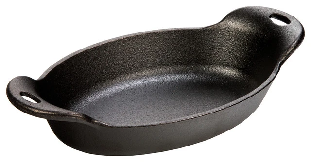 Lodge Cast Iron 16 Ounce Oval Mini Server 3 Lodge Cast Iron 16 Ounce Oval Mini Server