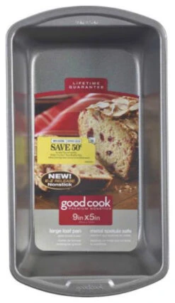 Good Cook Non-Stick Loaf Baking Pan, Large, 9"x5"