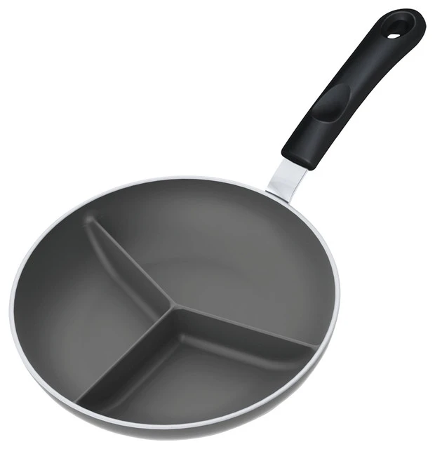 The Triple Divided Skillet® - 8" 3 The Triple Divided Skillet® - 8"