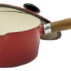 Chasseur 1.3-Quart Red French Enameled Cast Iron Saucepan