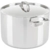 Viking 3-Ply 12 Qt Stock Pot With Metal Lid, Stainless Steel, Mirror Finish -Whole House Kitchenware home design 519