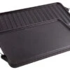 Victoria Medium Cast Iron Reversible Griddle With Handles, 10.5"x8.5", Seasoned -Whole House Kitchenware home design 527
