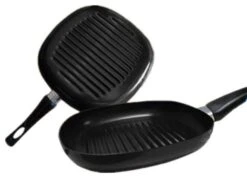 Gourmet Chef 10 Inch Non Stick Square Grill Pan