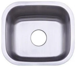 Kingston Brass GKUS16168 18 Gauge Undermount Single Basin - Brushed Stainless