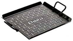 Lodge Seasoned Steel Grilling Pan, 13"x12"