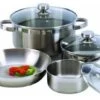 Cookpro 7 PC 18/10 Stainless Steel Cookware Set -Whole House Kitchenware home design 561