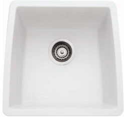 Blanco 440081 Performa 17-1/2" Undermount Single Basin SILGRANIT - White