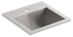 Kohler Vault Top-/Under-Mount Bar Sink With Single Faucet Hole