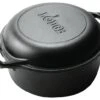 Lodge Logic Pre-Seasoned Cast Iron Double Dutch Oven, 5 Quart -Whole House Kitchenware home design 605