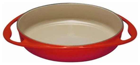 Le Creuset 2-Quart (9 3/4") Tatin Dish, Cherry 3 Le Creuset 2-Quart (9 3/4") Tatin Dish, Cherry