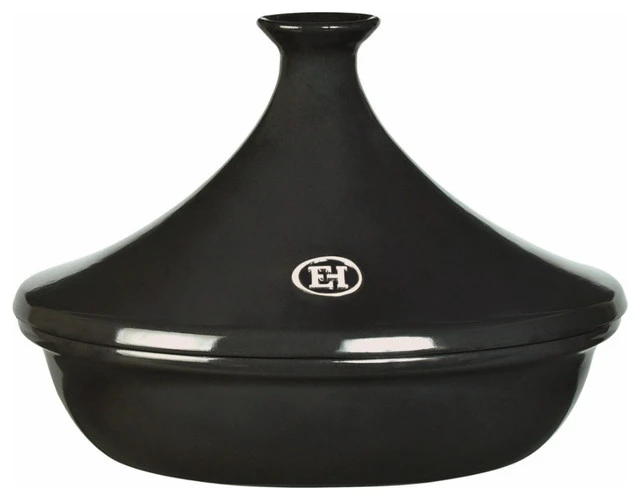 Emile Henry Charcoal Ceramic 3.7 Quart Tagine 3 Emile Henry Charcoal Ceramic 3.7 Quart Tagine