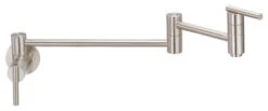 Gerber Parma Pot Filler Faucet, Stainless Steel, D205058SS