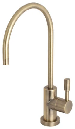 Kingston Brass 1/4 Turn Water Filtration Faucet, Antique Brass