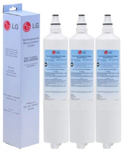 Genuine OEM LG LT600P Premium Replacement Fridge Water Filter, Set Of 3