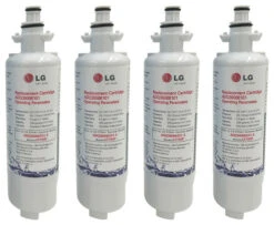 LG LT700P Kenmore 46-9690 ADQ36006101 Refrigerator Water Filter, Set Of 4
