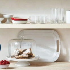 Le Creuset Serving Platter -Whole House Kitchenware servingplatter g2 cerise