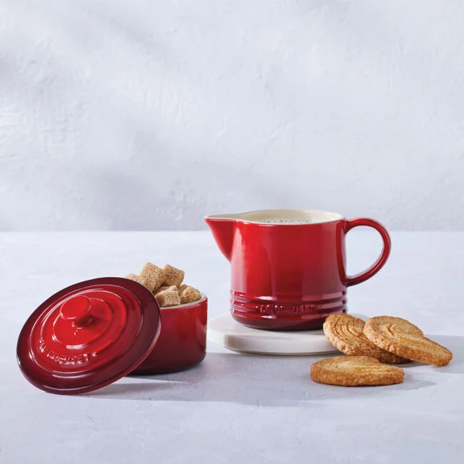 Le Creuset Signature Cream And Sugar Set 3 Le Creuset Signature Cream And Sugar Set